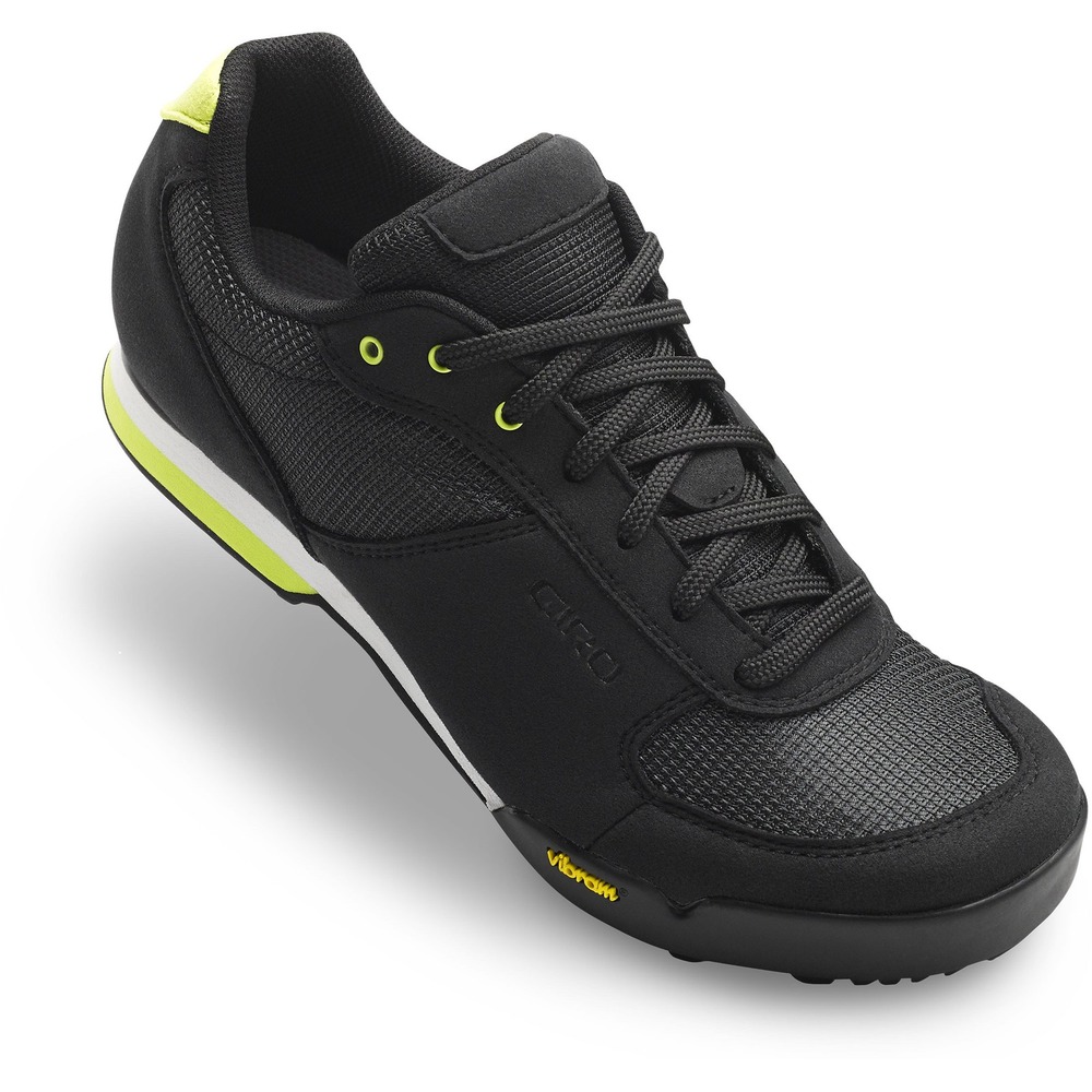Giro Petra VR Womens Cycling Shoes Black Wild Lime Vibram SPD EU 41 / US 9 - Picture 2 of 13